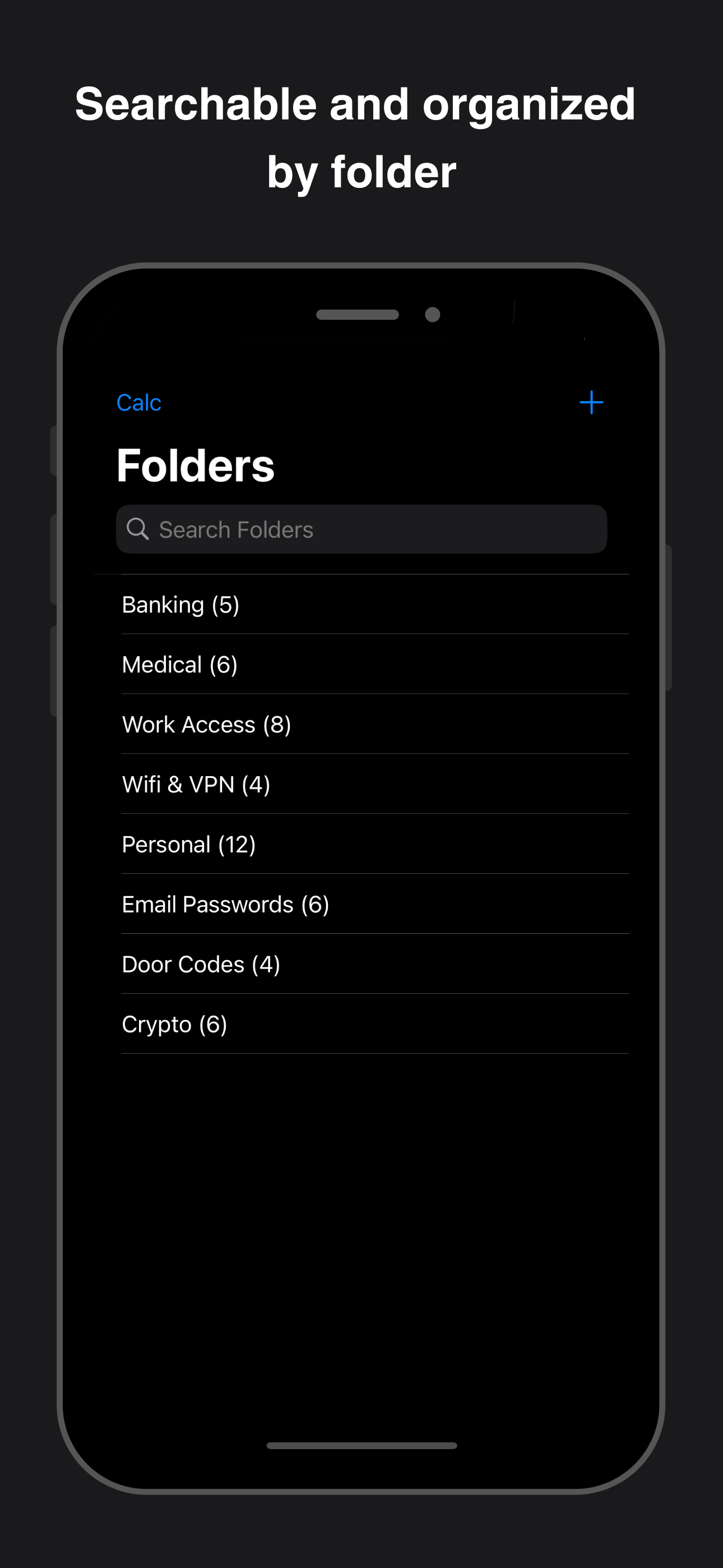 Folders UI