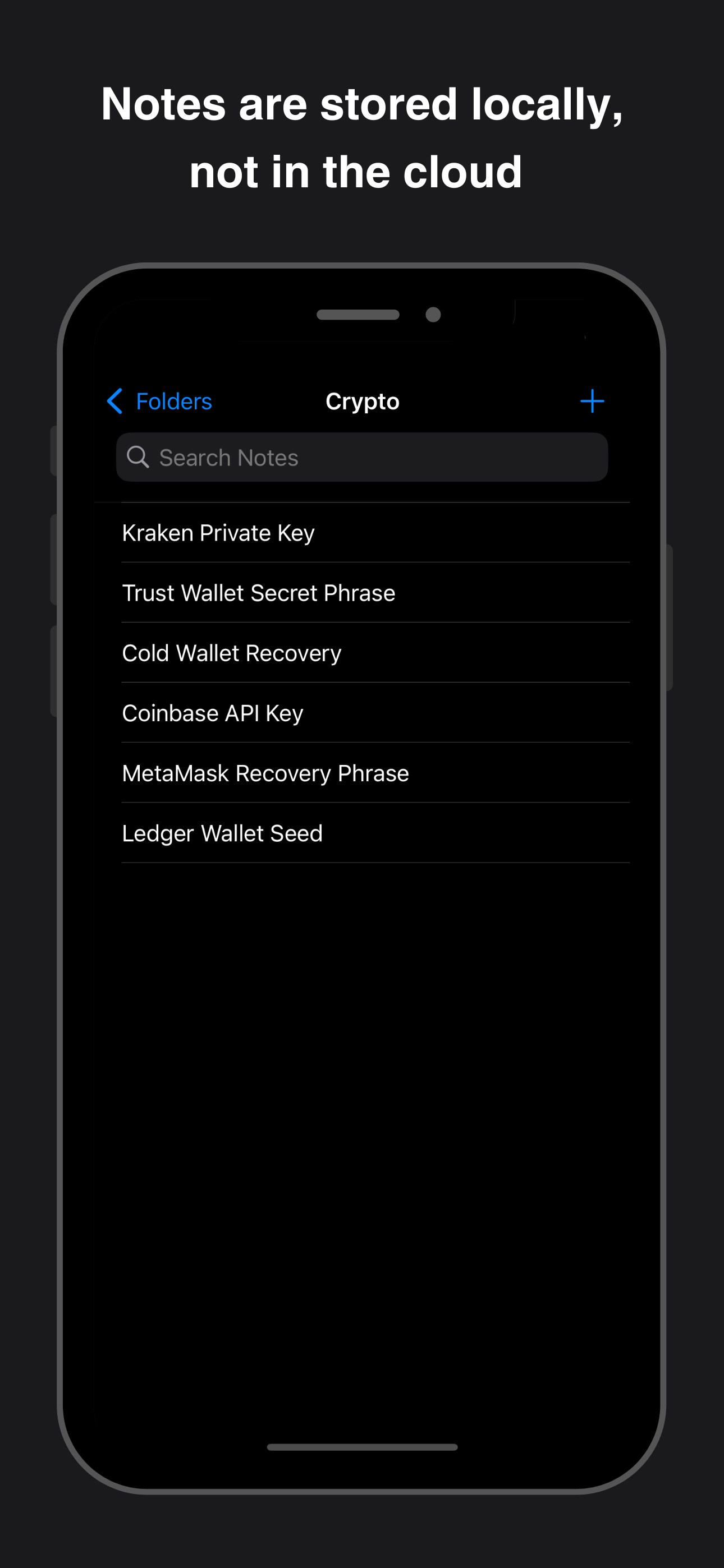 Notes List