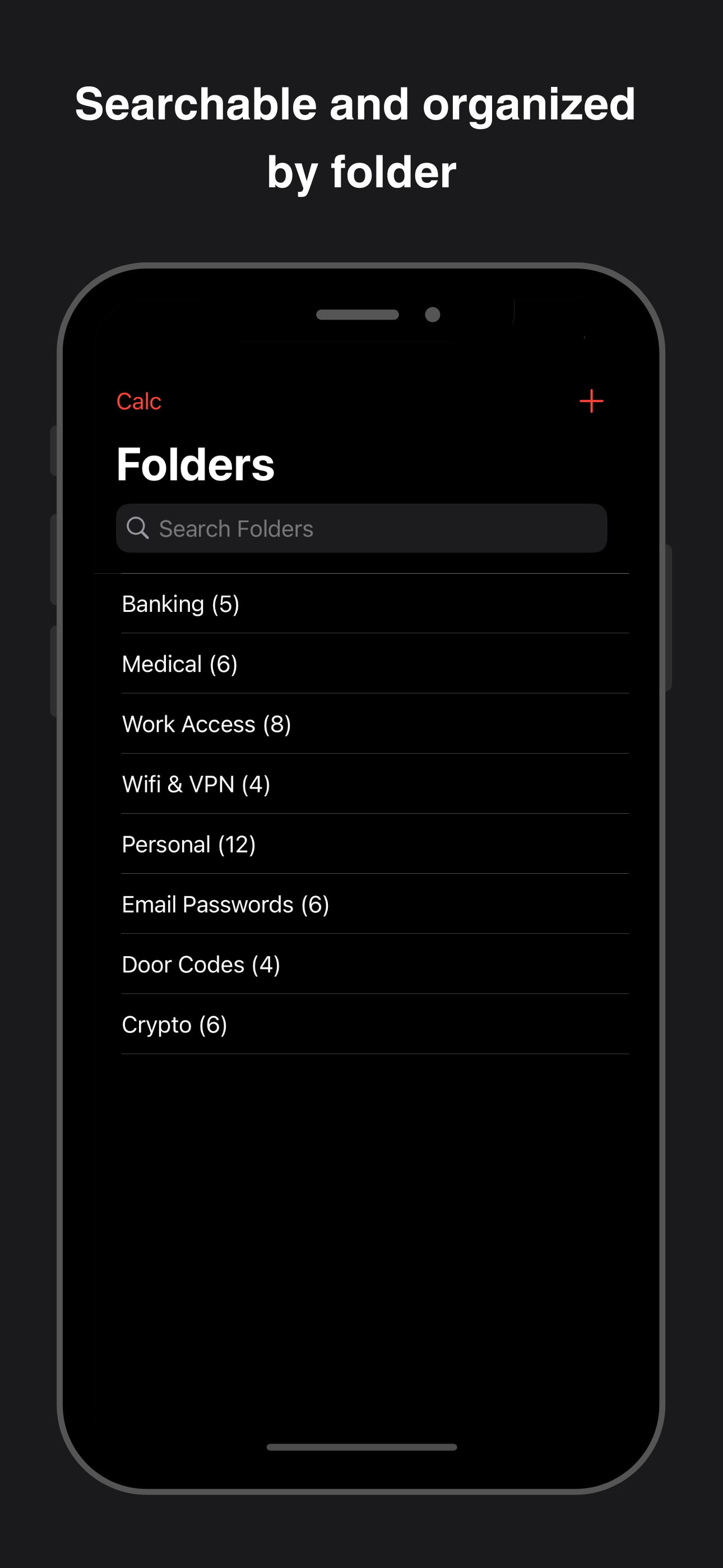 Folders UI