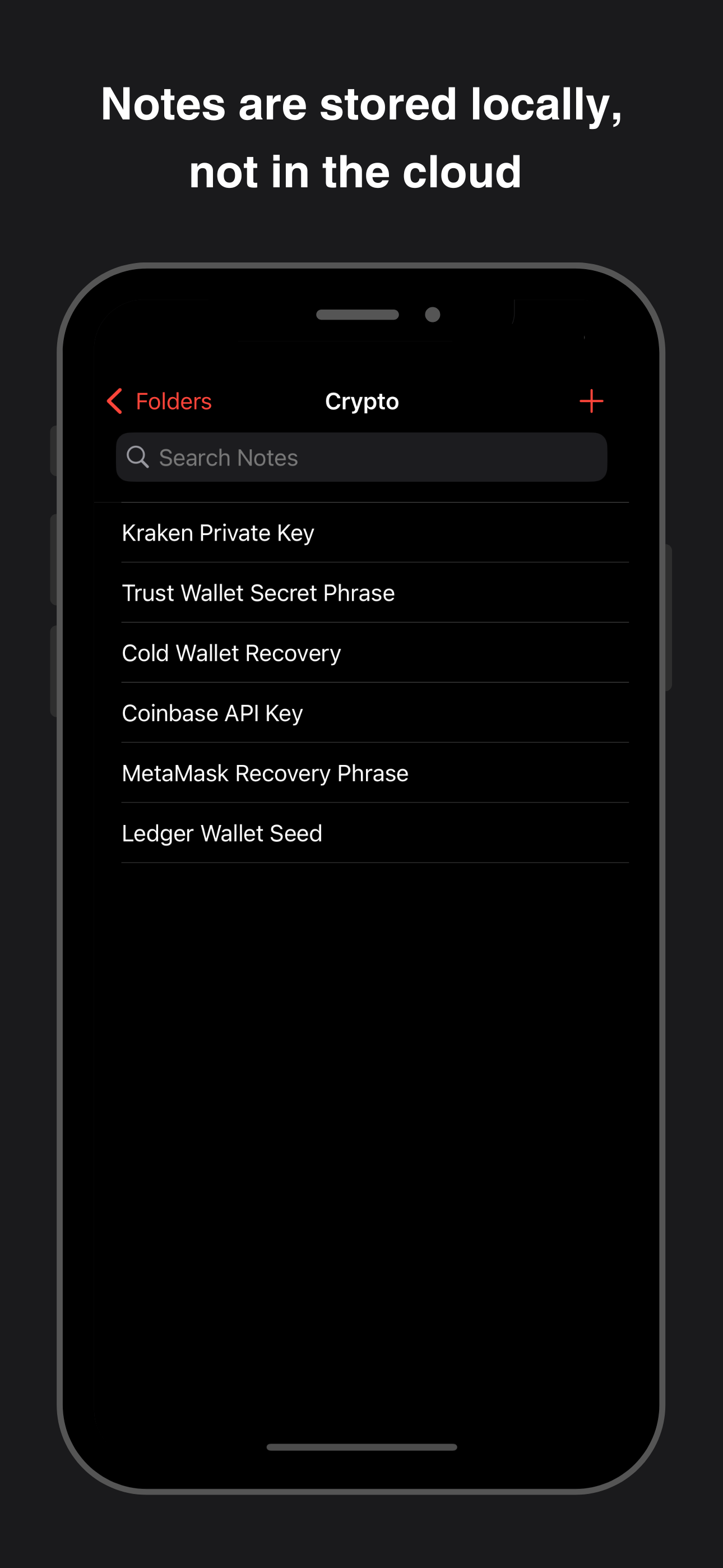 Notes List