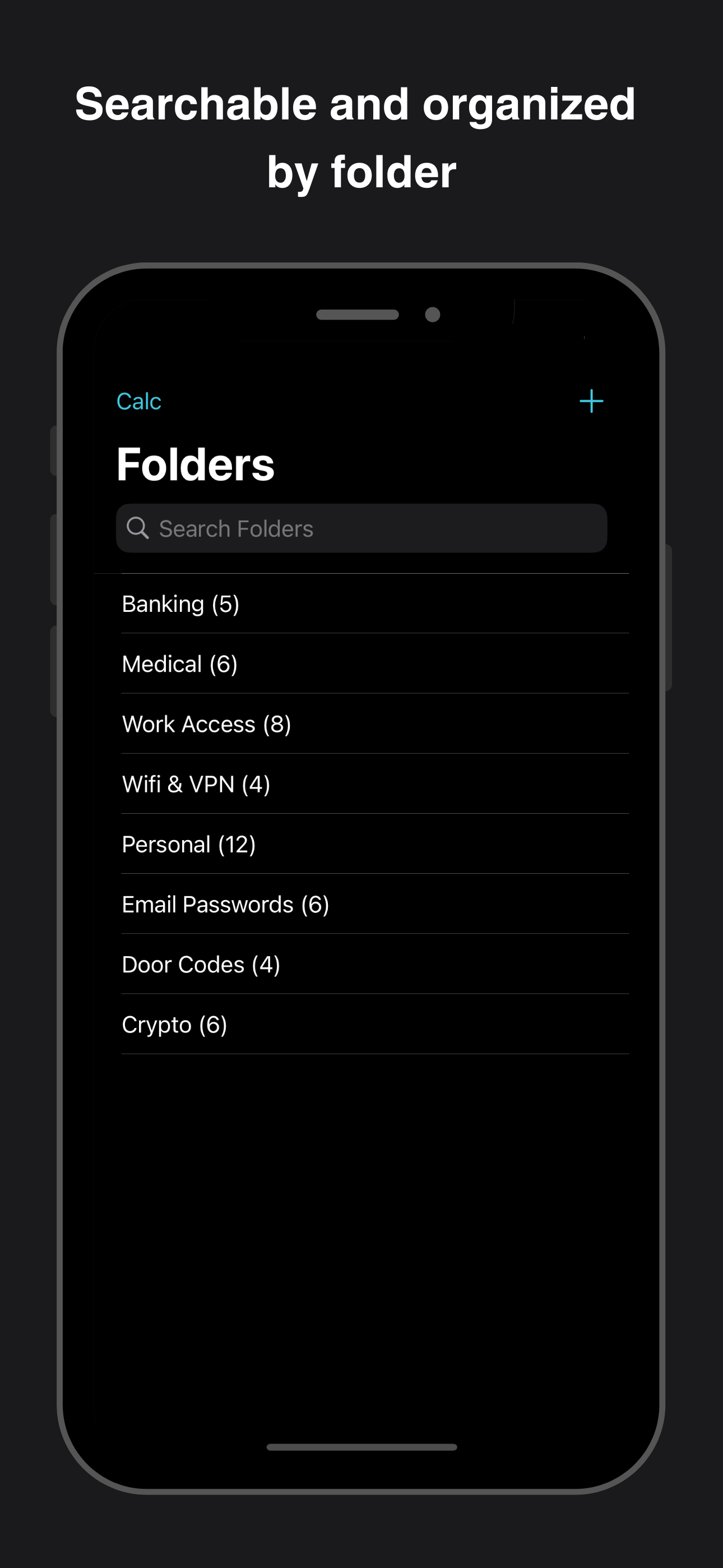 Folders UI