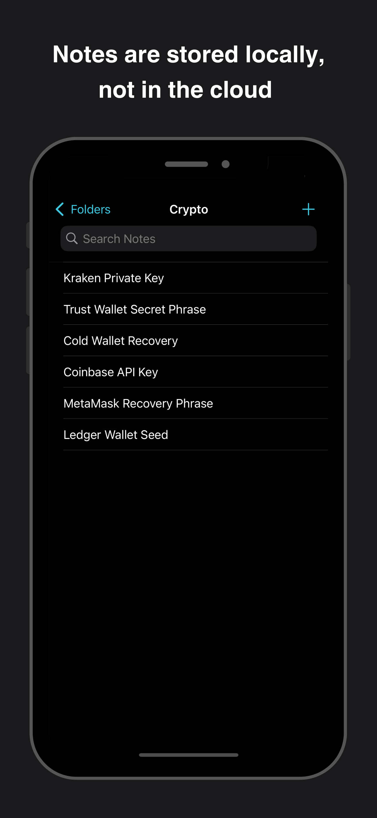 Notes List